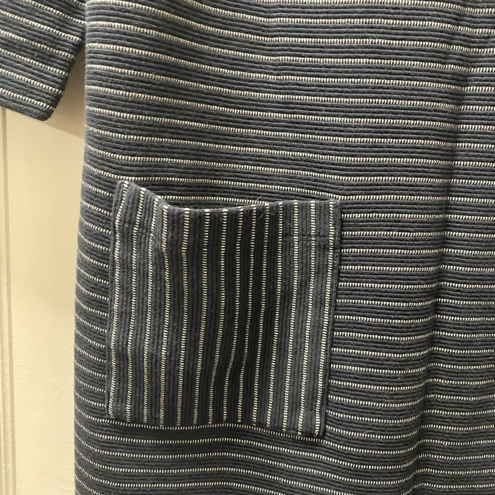 J.Jill knit dress stripes navy - Picture 3 of 5